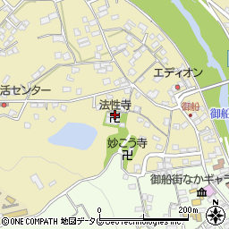 熊本県上益城郡御船町滝川1615周辺の地図
