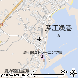 長崎県南島原市深江町丙166周辺の地図