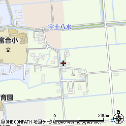 熊本県熊本市南区富合町榎津582-1周辺の地図
