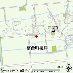 熊本県熊本市南区富合町榎津298-5周辺の地図