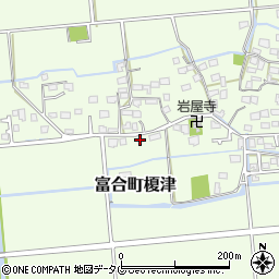 熊本県熊本市南区富合町榎津293-6周辺の地図