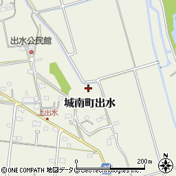 熊本県熊本市南区城南町出水839周辺の地図