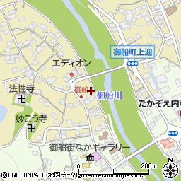 熊本県上益城郡御船町滝川998-2周辺の地図