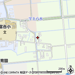 熊本県熊本市南区富合町榎津582-3周辺の地図