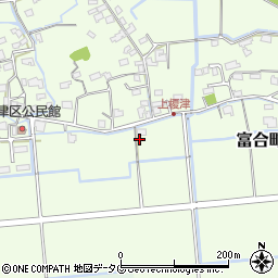 熊本県熊本市南区富合町榎津214-1周辺の地図