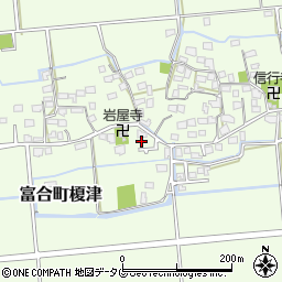 熊本県熊本市南区富合町榎津285-1周辺の地図