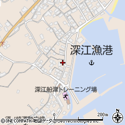 長崎県南島原市深江町丙165-1周辺の地図
