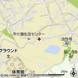 熊本県上益城郡御船町滝川1583周辺の地図