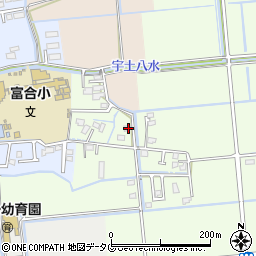 熊本県熊本市南区富合町榎津531-3周辺の地図