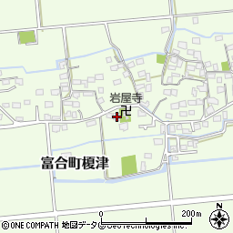 熊本県熊本市南区富合町榎津289周辺の地図