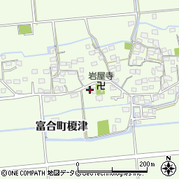 熊本県熊本市南区富合町榎津291-1周辺の地図