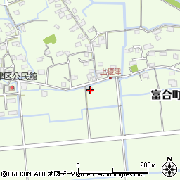熊本県熊本市南区富合町榎津214-2周辺の地図