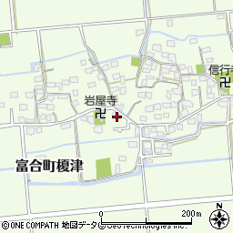 熊本県熊本市南区富合町榎津286周辺の地図