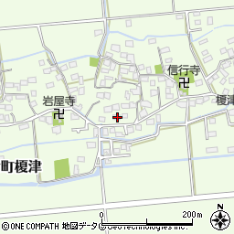 熊本県熊本市南区富合町榎津1034-1周辺の地図