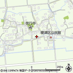 熊本県熊本市南区富合町榎津250-1周辺の地図