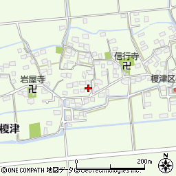 熊本県熊本市南区富合町榎津1038-2周辺の地図