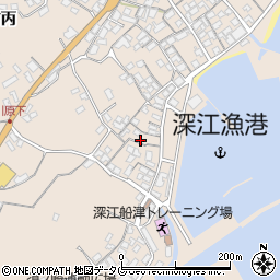 長崎県南島原市深江町丙159-9周辺の地図