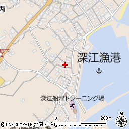 長崎県南島原市深江町丙159-13周辺の地図