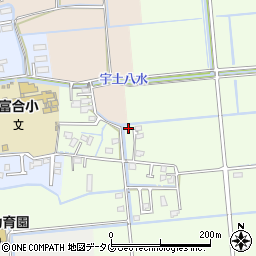 熊本県熊本市南区富合町榎津582-6周辺の地図