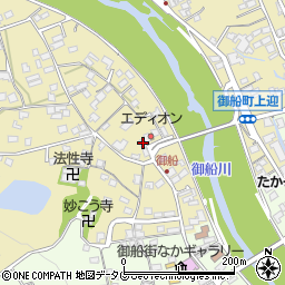 熊本県上益城郡御船町滝川982周辺の地図