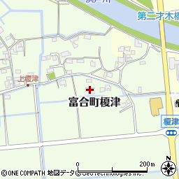 熊本県熊本市南区富合町榎津72-10周辺の地図