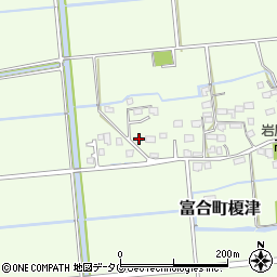 熊本県熊本市南区富合町榎津794-1周辺の地図