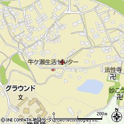 熊本県上益城郡御船町滝川1581周辺の地図