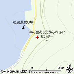 高知県宿毛市沖の島町弘瀬313周辺の地図
