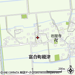熊本県熊本市南区富合町榎津815-4周辺の地図
