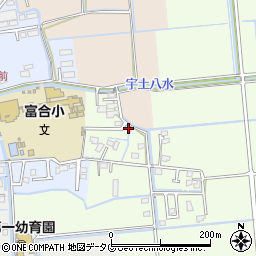 熊本県熊本市南区富合町榎津503-12周辺の地図