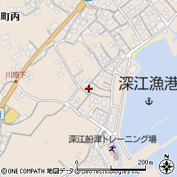 長崎県南島原市深江町丙159-2周辺の地図