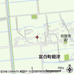 熊本県熊本市南区富合町榎津798周辺の地図