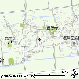 熊本県熊本市南区富合町榎津1039周辺の地図