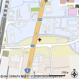 味千拉麺富合店周辺の地図