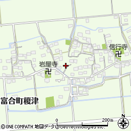 熊本県熊本市南区富合町榎津1028-2周辺の地図