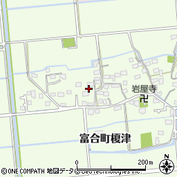 熊本県熊本市南区富合町榎津803周辺の地図