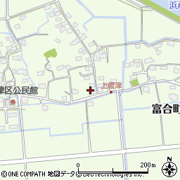 熊本県熊本市南区富合町榎津1207周辺の地図