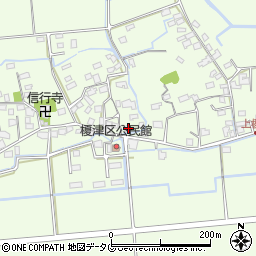 熊本県熊本市南区富合町榎津1145周辺の地図