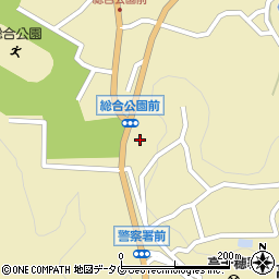 ホテルグレイトフル高千穂周辺の地図