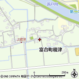 熊本県熊本市南区富合町榎津101-3周辺の地図