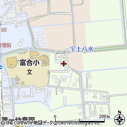 熊本県熊本市南区富合町榎津507-4周辺の地図