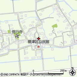 熊本県熊本市南区富合町榎津1142周辺の地図