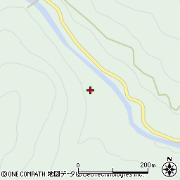 祝子川周辺の地図