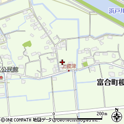 熊本県熊本市南区富合町榎津1239周辺の地図