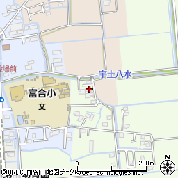 熊本県熊本市南区富合町榎津507周辺の地図
