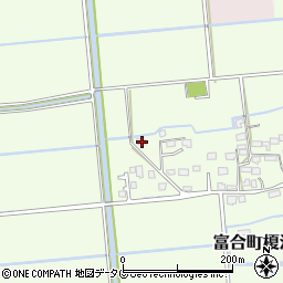 熊本県熊本市南区富合町榎津787周辺の地図