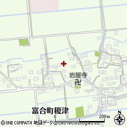 熊本県熊本市南区富合町榎津811周辺の地図