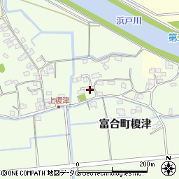 熊本県熊本市南区富合町榎津1370-5周辺の地図