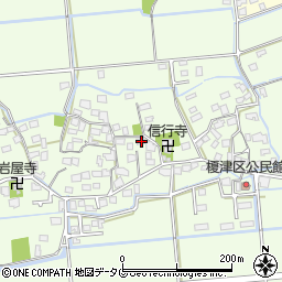 熊本県熊本市南区富合町榎津1056周辺の地図