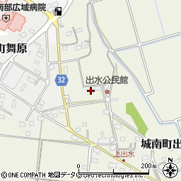 熊本県熊本市南区城南町出水863周辺の地図